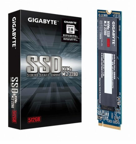 기가바이트 NVMe M.2 2280 SSD GP-GSM2NE3 512GB