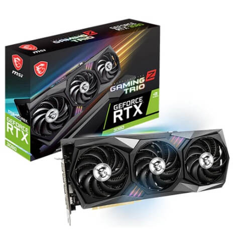 MSI RTX 3080 트리오 D6X 12GB 트라이프로져2 LHR