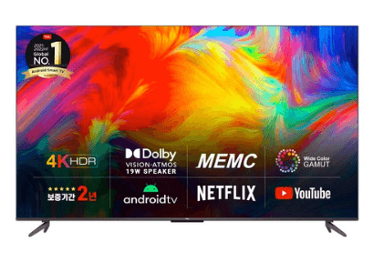 TCL 4K UHD 65인치 티비(65P735)