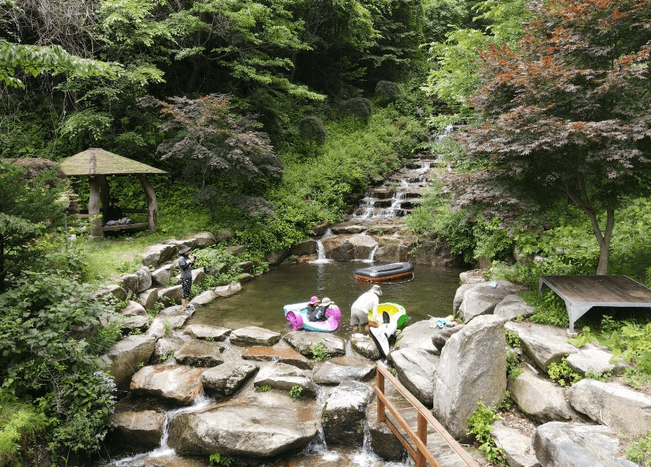 001-덕유산 병곡계곡 펜션캠핑