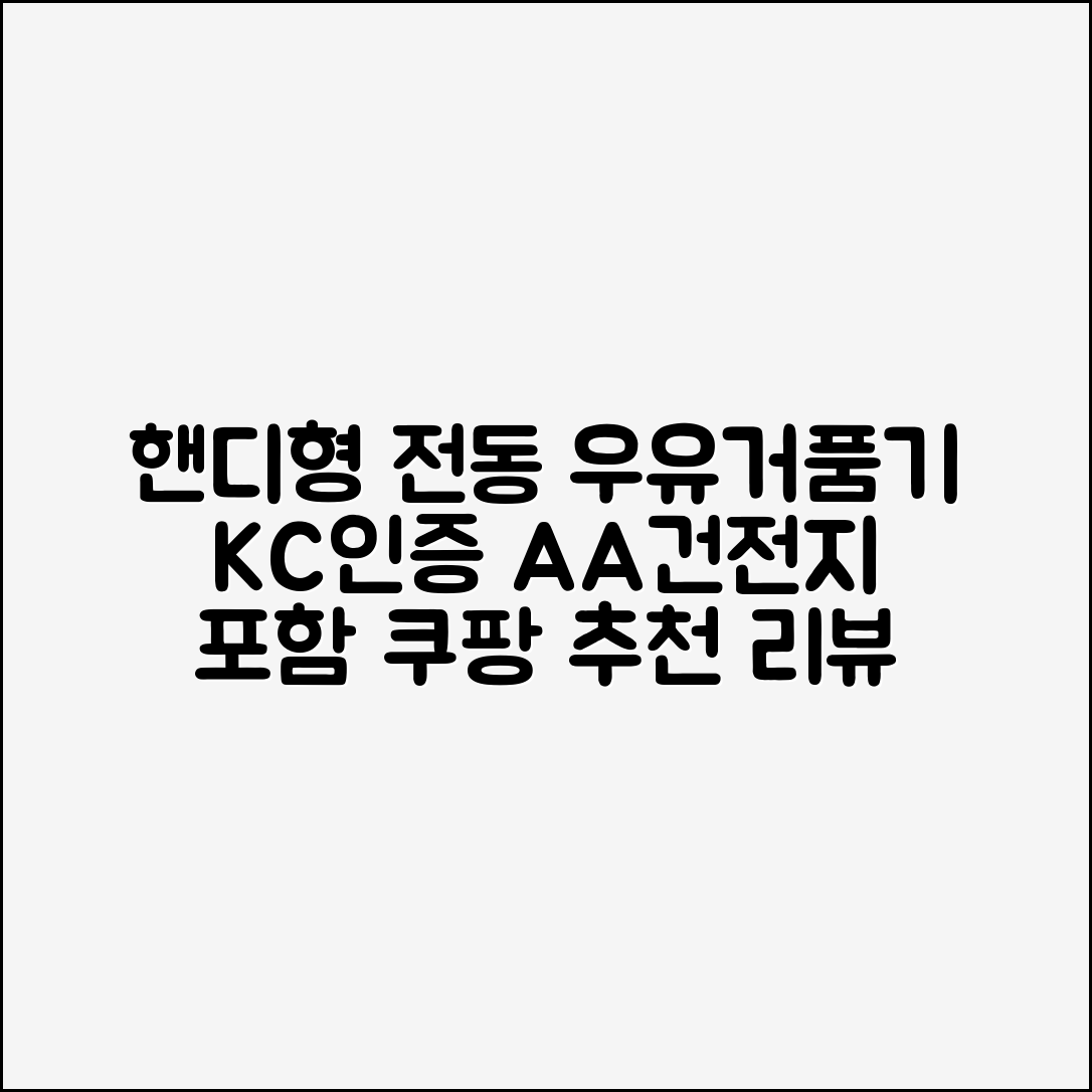 홈플래닛 핸디형 전동 우유거품기, KC인증 AA건전지 포함 추천 리뷰